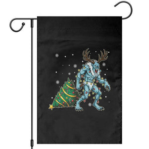 Wendigo Monster Garden Flag Cryptid Mythical Christmas TS14 Black Print Your Wear