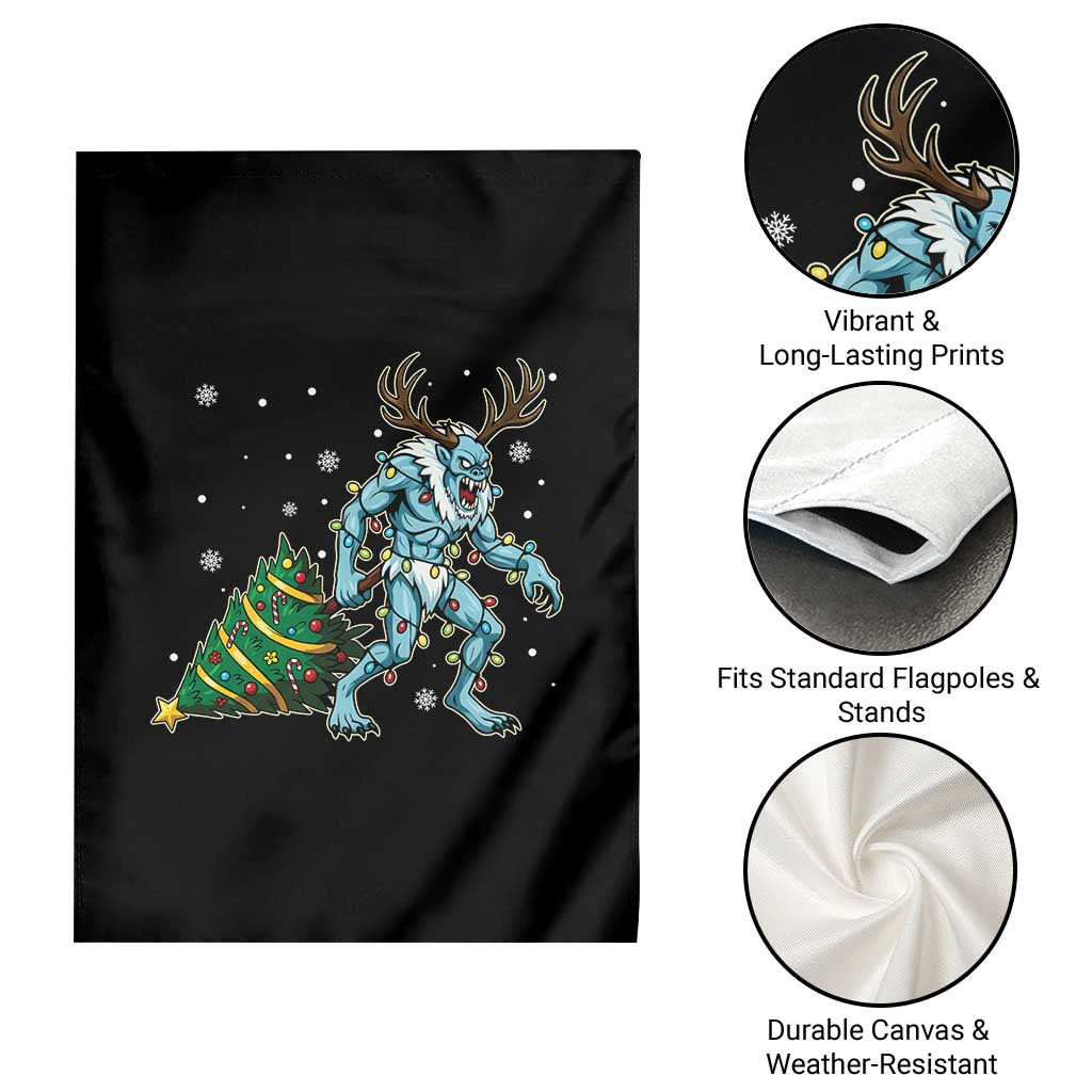 Wendigo Monster Garden Flag Cryptid Mythical Christmas TS14 Print Your Wear