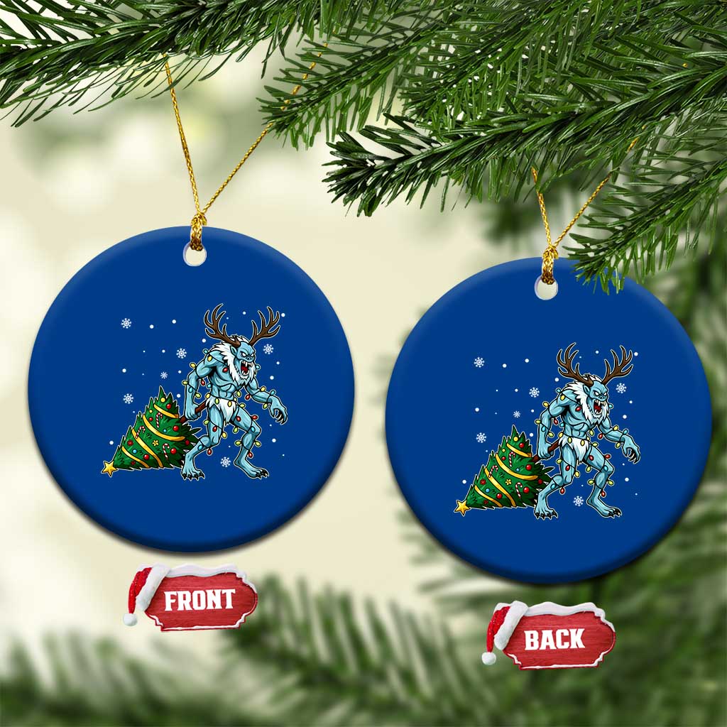 Wendigo Monster Ceramic Ornament Cryptid Mythical Xmas TS14 1pc Blue Print Your Wear