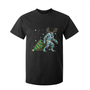 Wendigo Monster T Shirt For Kid Cryptid Mythical Christmas TS14 Black Print Your Wear