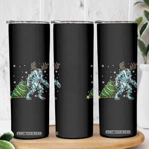 Wendigo Monster Skinny Tumbler Cryptid Mythical Christmas TS14 Print Your Wear