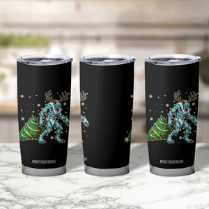 Wendigo Monster Tumbler Cup Cryptid Mythical Christmas TS14 Print Your Wear