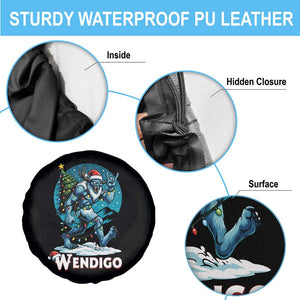 Funny Wendigo Monster Christmas Spare Tire Cover Rock On Hand Meme Xmas TS14 Print Your Wear