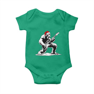 Funny Bigfoot Guitar Baby Onesie Rock and Roll Christmas TS14 Irish Green Print Your Wear