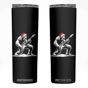Funny Bigfoot Guitar Skinny Tumbler Rock and Roll Christmas TS14 Black Print Your Wear