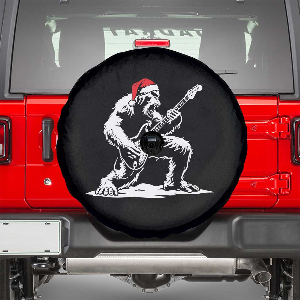Funny Bigfoot Guitar Spare Tire Cover Rock and Roll Christmas TS14 Black Print Your Wear
