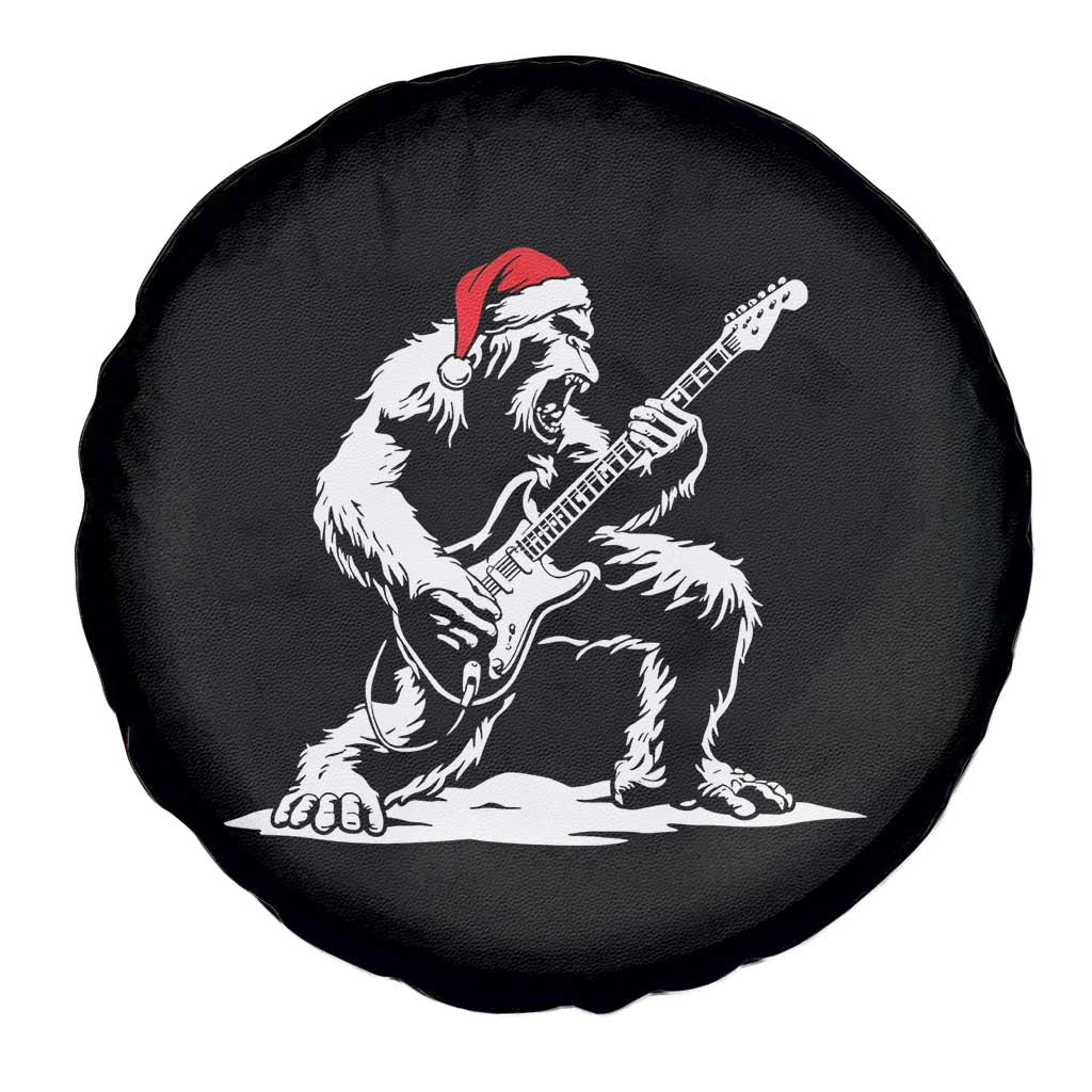 Funny Bigfoot Guitar Spare Tire Cover Rock and Roll Christmas TS14 Print Your Wear