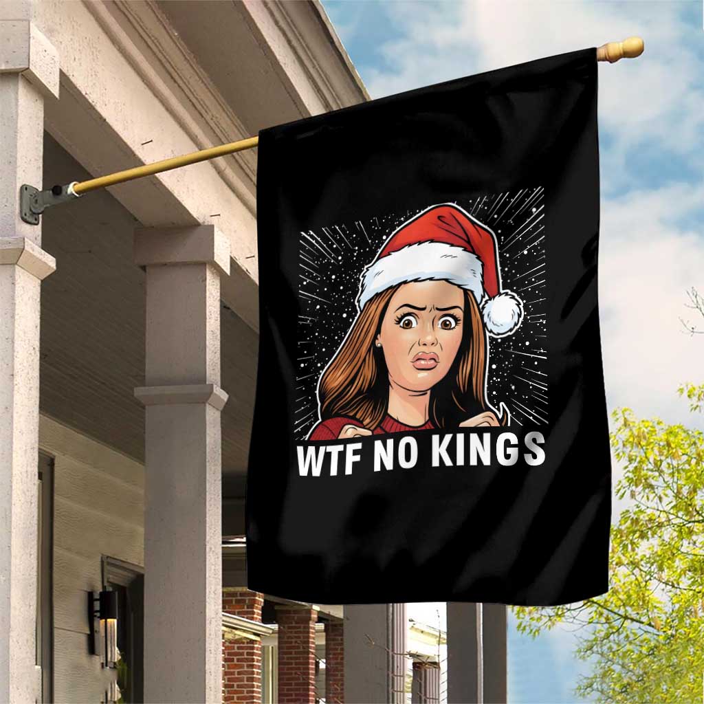 No Kings Garden Flag Funny Doll Face Meme Christmas TS14 Print Your Wear