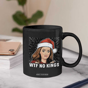 No Kings Coffee Mug Funny Doll Face Meme Christmas TS14 Print Your Wear