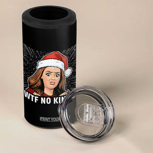 No Kings 4 in 1 Can Cooler Tumbler Funny Doll Face Meme Christmas TS14 Print Your Wear