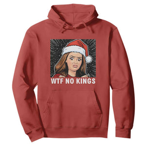 No Kings Hoodie Funny Doll Face Meme Christmas TS14 Red Print Your Wear