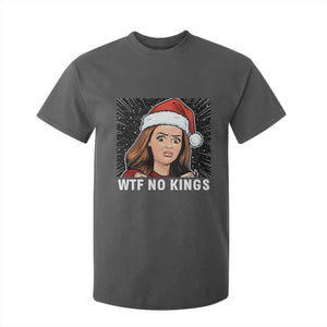 No Kings T Shirt For Kid Funny Doll Face Meme Christmas TS14 Dark Heather Print Your Wear