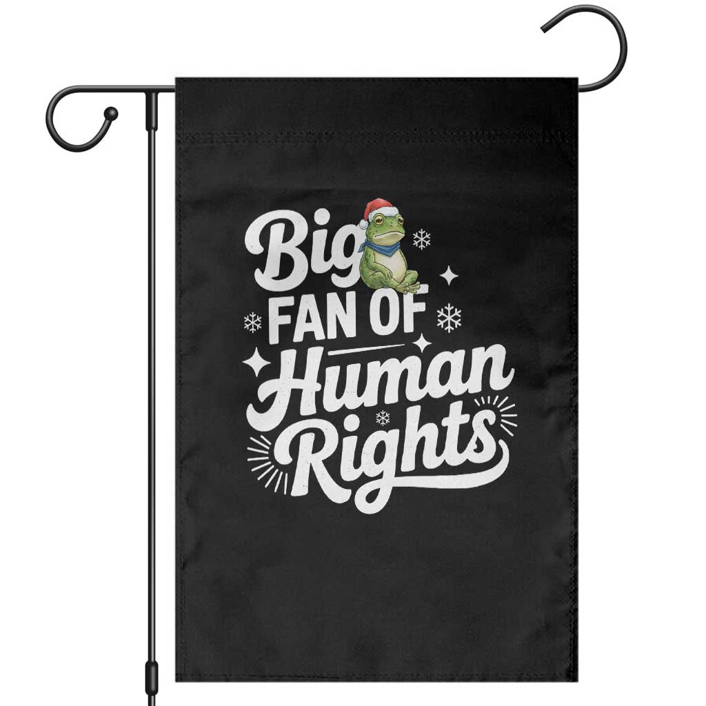 Resist Frog Christmas Garden Flag Big Fan Of Human Rights Political Meme TS14 Black Print Your Wear