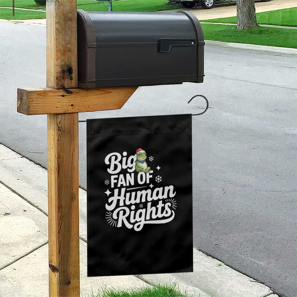 Resist Frog Christmas Garden Flag Big Fan Of Human Rights Political Meme TS14 Print Your Wear