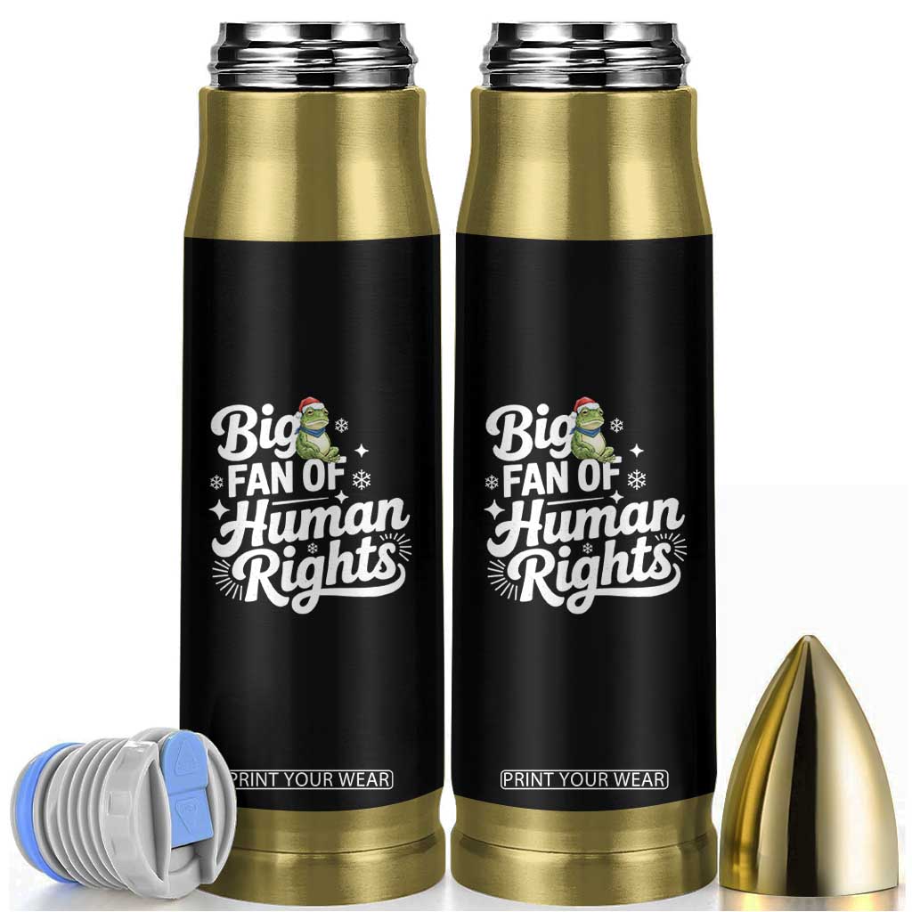 Resist Frog Christmas Bullet Tumbler Big Fan Of Human Rights Political Meme TS14 Black Print Your Wear