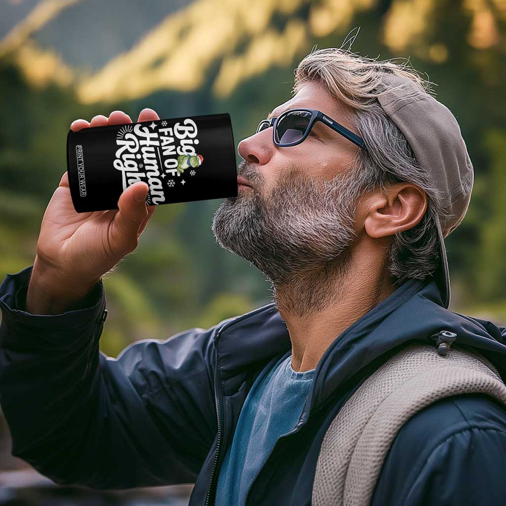 Resist Frog Christmas 4 in 1 Can Cooler Tumbler Big Fan Of Human Rights Political Meme TS14 Print Your Wear