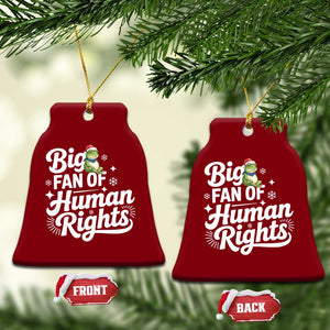 Resist Frog Xmas Ceramic Ornament Big Fan Of Human Rights Political Meme TS14 Print Your Wear