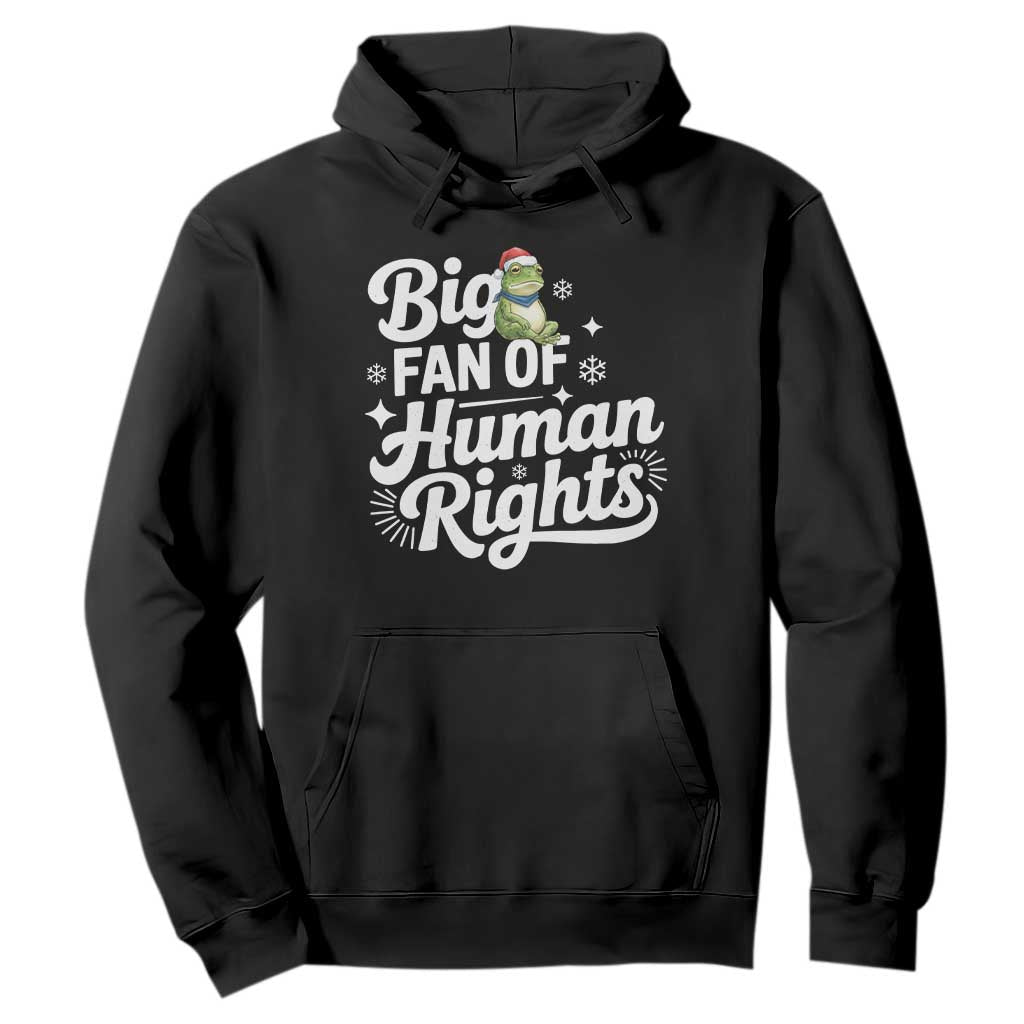 Resist Frog Christmas Hoodie Big Fan Of Human Rights Political Meme TS14 Black Print Your Wear