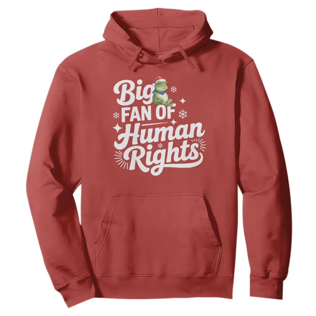 Resist Frog Christmas Hoodie Big Fan Of Human Rights Political Meme TS14 Red Print Your Wear