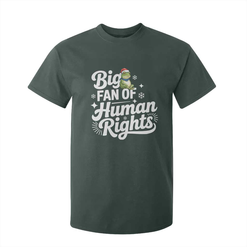 Resist Frog Christmas T Shirt For Kid Big Fan Of Human Rights Political Meme TS14 Dark Forest Green Print Your Wear