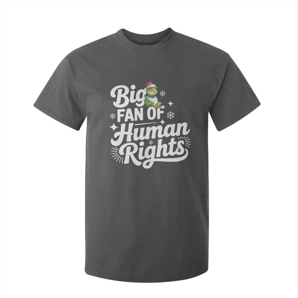 Resist Frog Christmas T Shirt For Kid Big Fan Of Human Rights Political Meme TS14 Dark Heather Print Your Wear