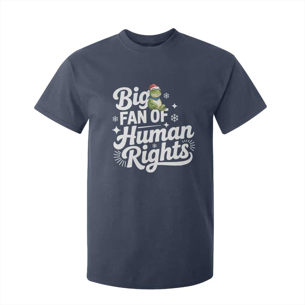 Resist Frog Christmas T Shirt For Kid Big Fan Of Human Rights Political Meme TS14 Navy Print Your Wear