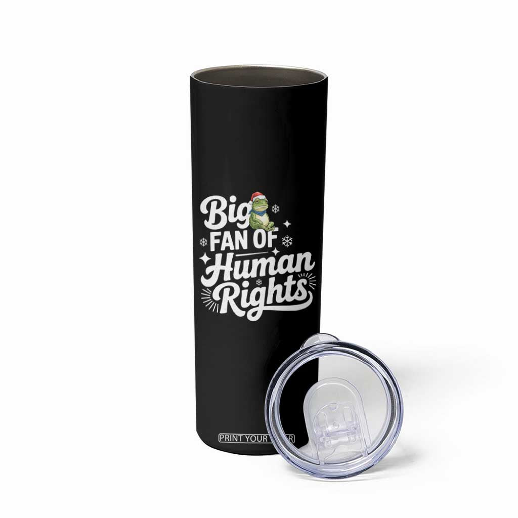 Resist Frog Christmas Skinny Tumbler Big Fan Of Human Rights Political Meme TS14 Print Your Wear