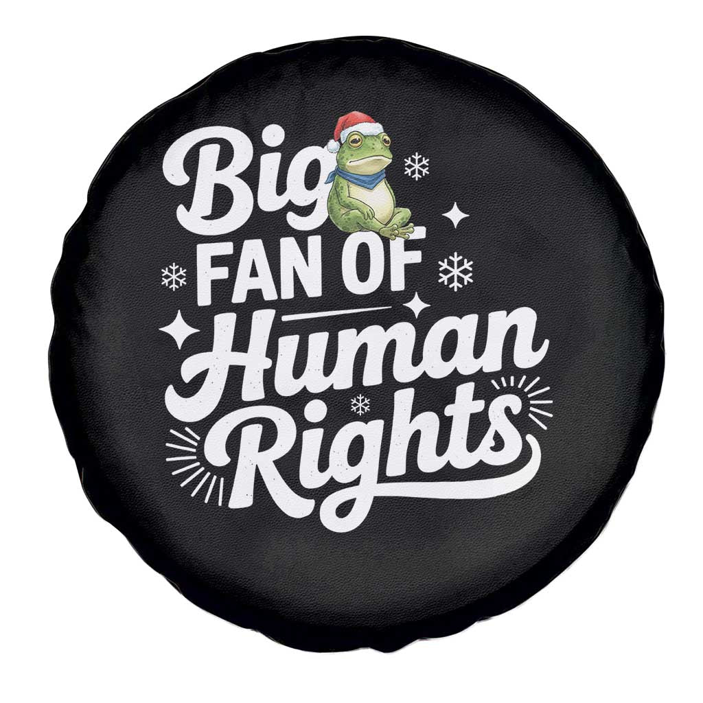 Resist Frog Christmas Spare Tire Cover Big Fan Of Human Rights Political Meme TS14 Print Your Wear