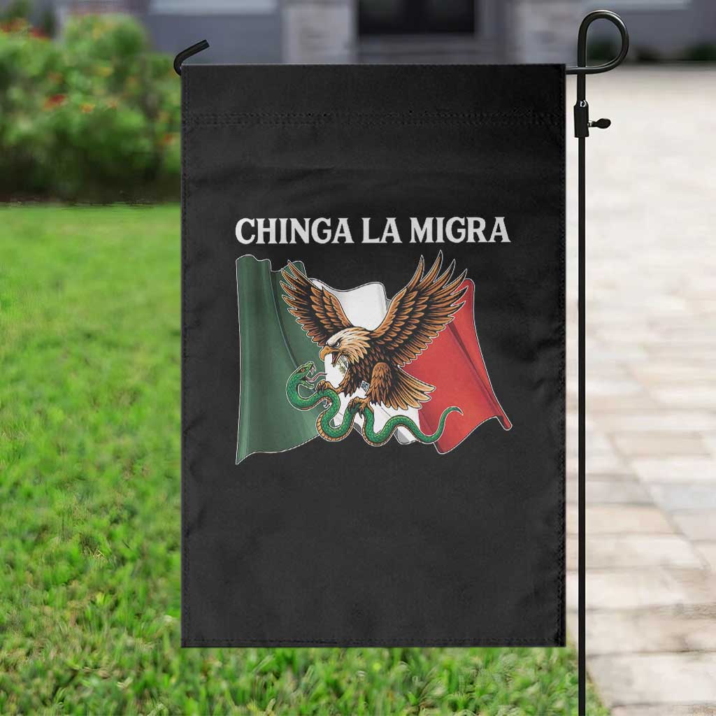 Immigration Rights Protest Garden Flag Chinga La Migra Anti Fascism TS14 Print Your Wear
