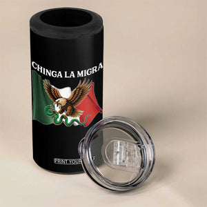 Immigration Rights Protest 4 in 1 Can Cooler Tumbler Chinga La Migra Anti Fascism TS14 Print Your Wear