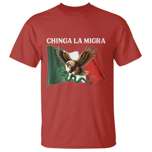 Immigration Rights Protest T Shirt Chinga La Migra Anti Fascism TS14 Red Print Your Wear