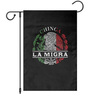 Chinga La Migra Garden Flag Immigration Rights Anti Fascism Protest TS14 Black Print Your Wear