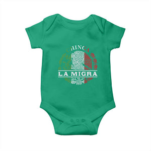 Chinga La Migra Baby Onesie Immigration Rights Anti Fascism Protest TS14 Irish Green Print Your Wear