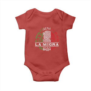 Chinga La Migra Baby Onesie Immigration Rights Anti Fascism Protest TS14 Red Print Your Wear