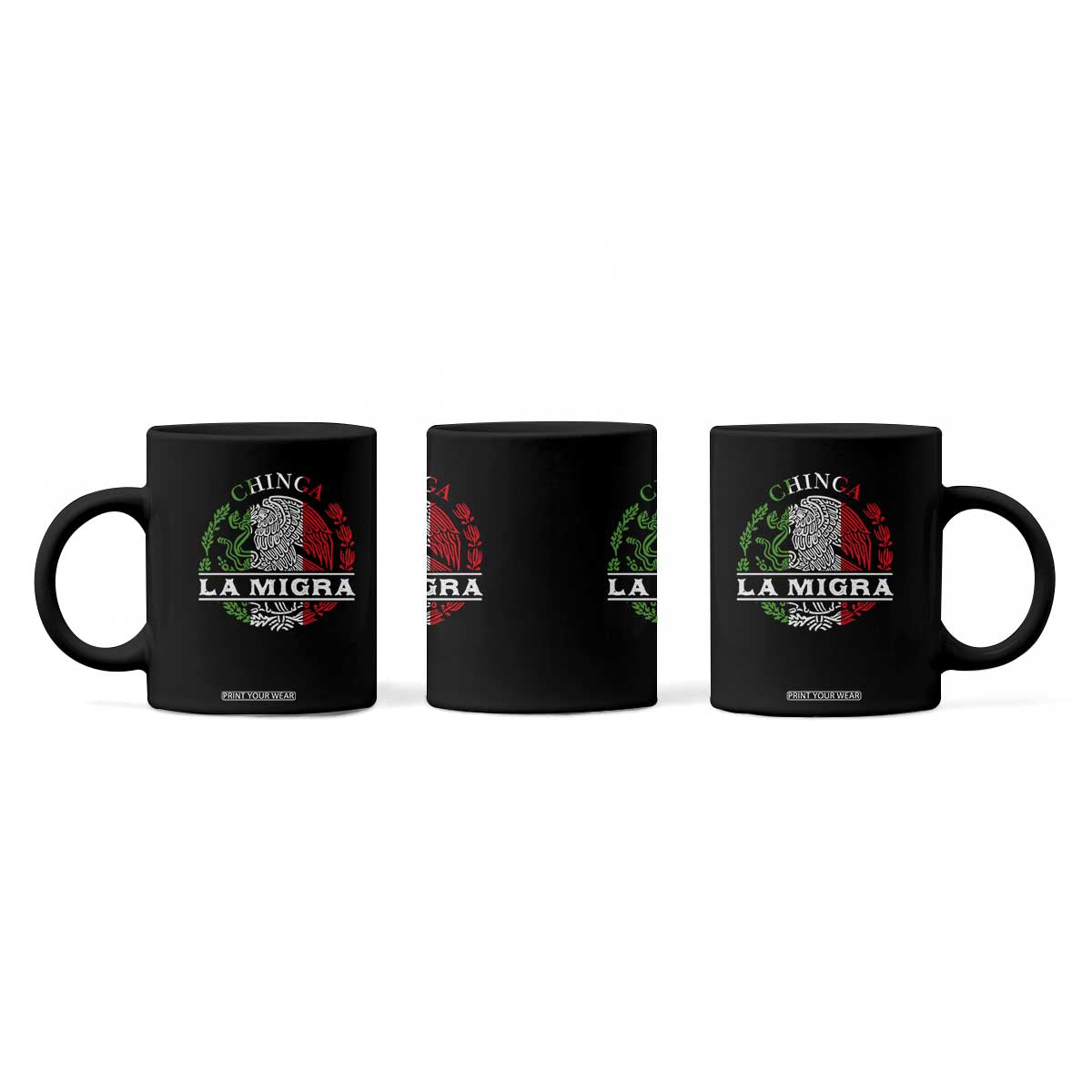 Chinga La Migra Coffee Mug Immigration Rights Anti Fascism Protest TS14 Print Your Wear
