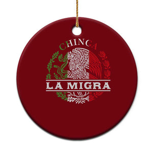 Chinga La Migra Ceramic Ornament Immigration Rights Anti Fascism Protest TS14 1pc Red Print Your Wear