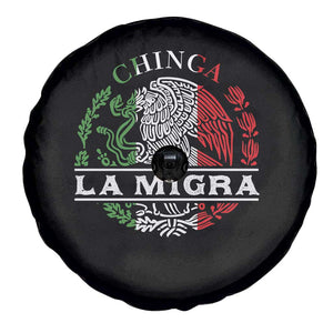 Chinga La Migra Spare Tire Cover Immigration Rights Anti Fascism Protest TS14 Print Your Wear