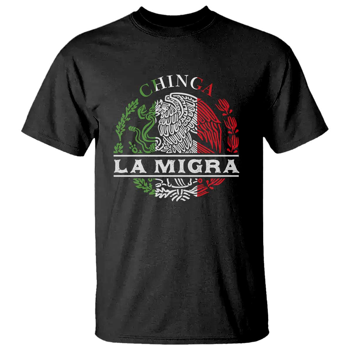 Chinga La Migra T Shirt Immigration Rights Anti Fascism Protest TS14 Black Print Your Wear