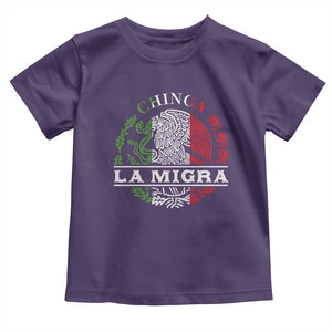 Chinga La Migra Toddler T Shirt Immigration Rights Anti Fascism Protest TS14 Purple Print Your Wear