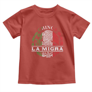 Chinga La Migra Toddler T Shirt Immigration Rights Anti Fascism Protest TS14 Red Print Your Wear