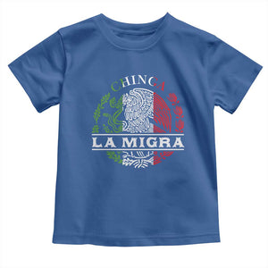 Chinga La Migra Toddler T Shirt Immigration Rights Anti Fascism Protest TS14 Royal Blue Print Your Wear