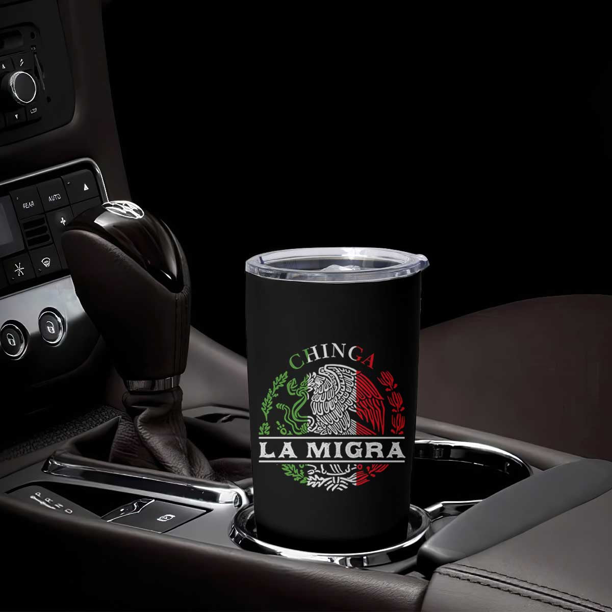 Chinga La Migra Tumbler Cup Immigration Rights Anti Fascism Protest TS14 Print Your Wear