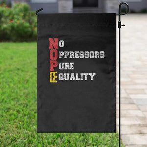 No Kings Garden Flag No Oppressors Pure Equality TS14 Print Your Wear