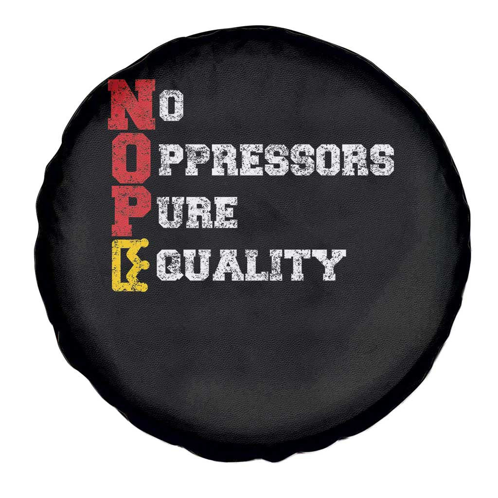 No Kings Spare Tire Cover No Oppressors Pure Equality TS14 Print Your Wear