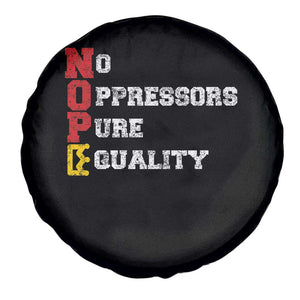 No Kings Spare Tire Cover No Oppressors Pure Equality TS14 Print Your Wear