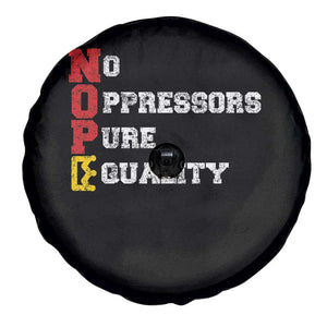 No Kings Spare Tire Cover No Oppressors Pure Equality TS14 Print Your Wear