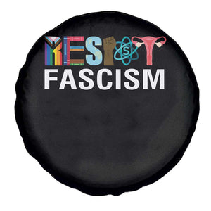 Resist Fascism Protest Spare Tire Cover Anti Trump Political Activist TS14 Print Your Wear