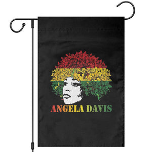 Angela Davis Garden Flag Black History Month TS14 Black Print Your Wear