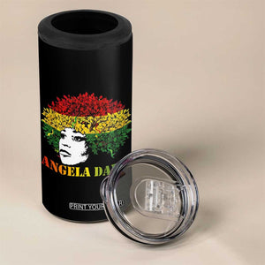 Angela Davis 4 in 1 Can Cooler Tumbler Black History Month TS14 Print Your Wear