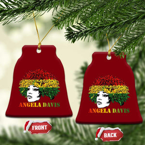 Angela Davis Ceramic Ornament Black History Month TS14 Print Your Wear